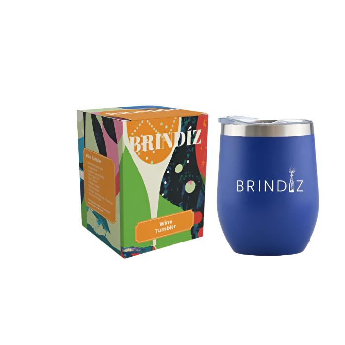 blue wine tumbler for bbq, christmas, summer, outdoors, picnic, beach, boat, cold drinks outdoors,GIFT BOX, CHRISTMAS GIF, GIFT IDEAS, GIFT FOR HIM, GIFT FOR HER, BRINDIZ, CHAMPAGNE STOPPER, GIFT BOX, GIFT BOXES, CELEBRATION BOX BRINDIZ, ACRYLIC FLUTES, WINE GLASSES, KEEP THE FIZZ IN NATURAL WINE, BUBBLE STOPPPER, BUBBLELOCK, PRESER FIZZ, PRESERVE NATURAL WINE, SPARKLING WINE
